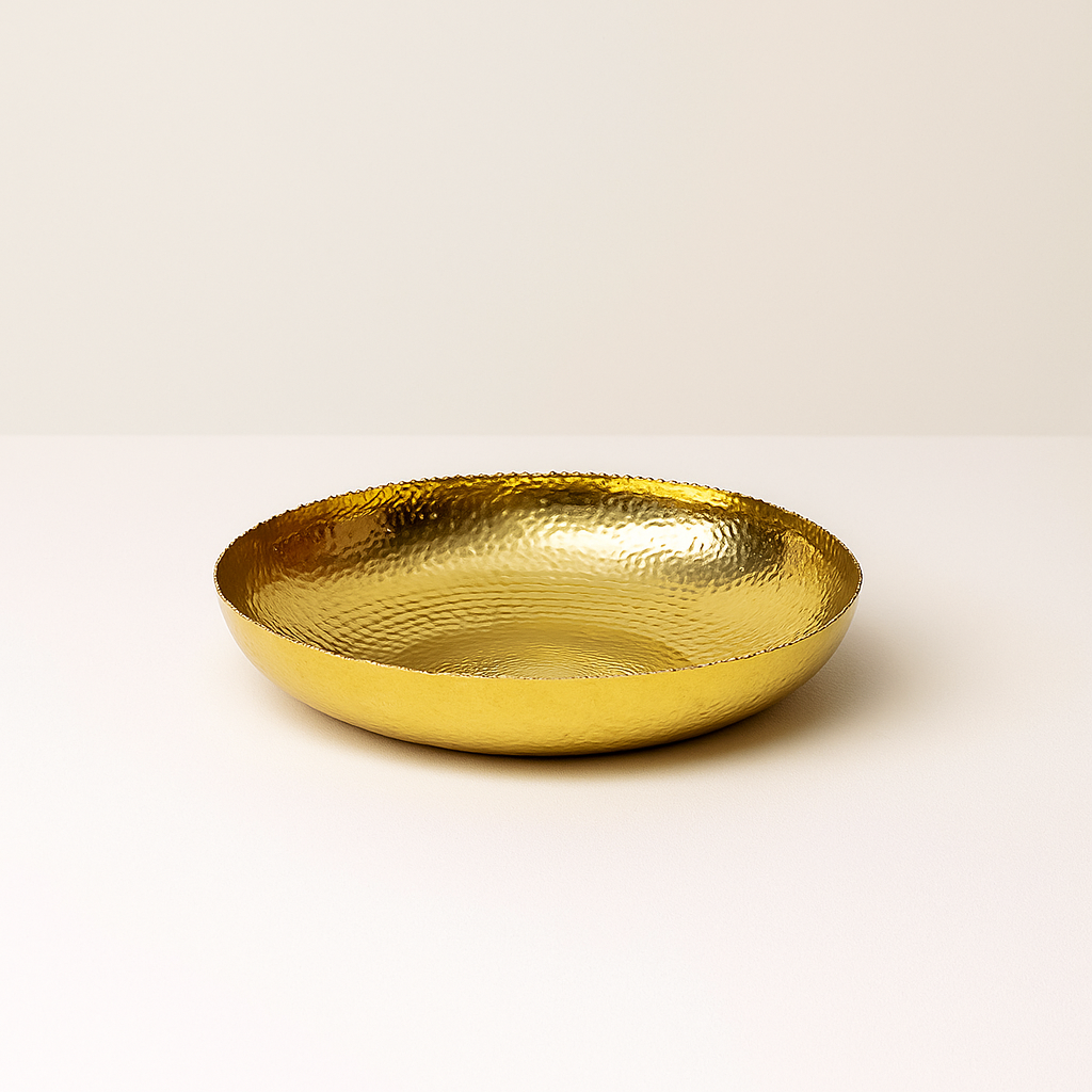 Halo Hammered Bowl
