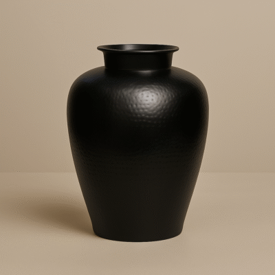 Obsidian Forge Vase