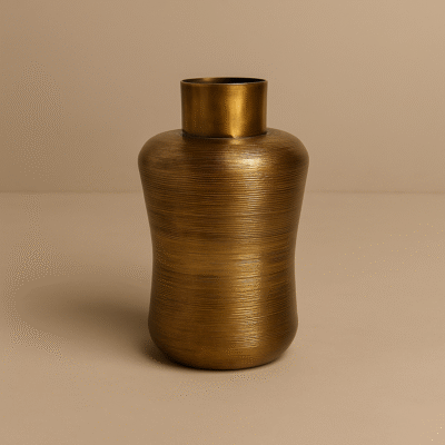 Aureum Brass Vase