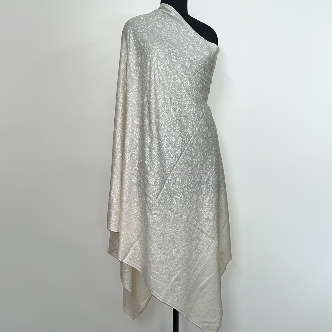 Fully Emb. Shawl #177