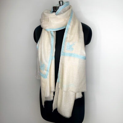 Border Emb. Scarf #890