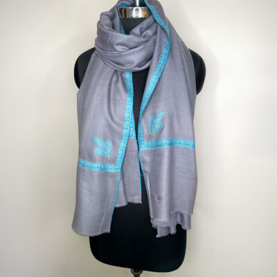 Border Emb. Scarf #311