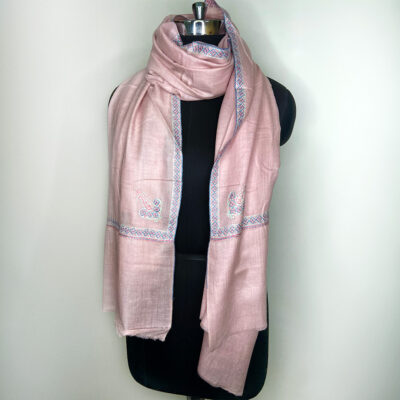 Border Emb. Scarf #275