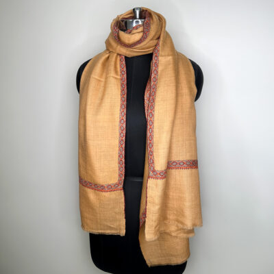 Border Emb. Scarf #430