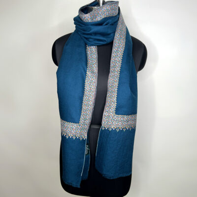 Border Emb. Scarf #420