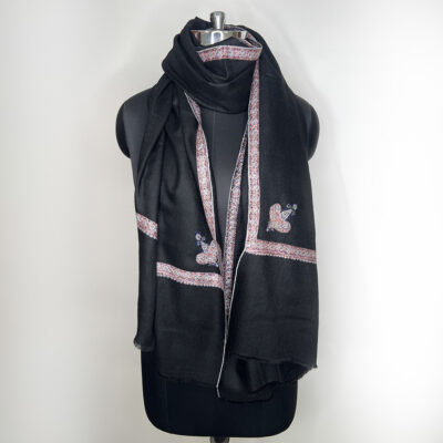 Border Emb. Scarf #871