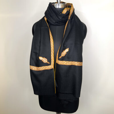 Border Emb. Scarf #649