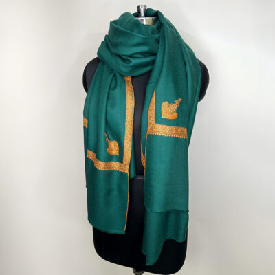 Border Emb. Scarf #854