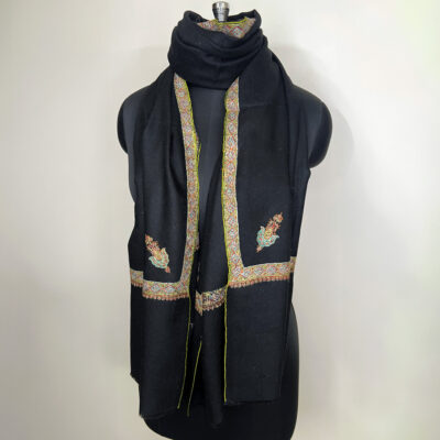 Border Emb. Scarf #350