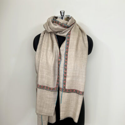 Border Emb. Scarf #352