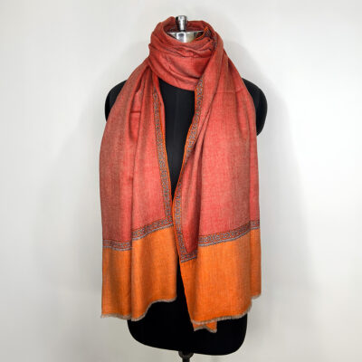 Border Emb. Scarf #662