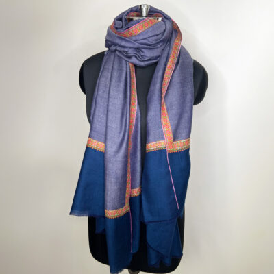 Border Emb. Scarf #202