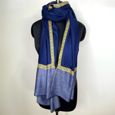 Border Emb. Scarf #251