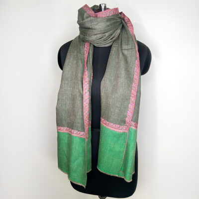 Border Emb. Scarf #705