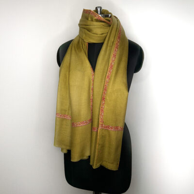 Border Emb. Scarf #960