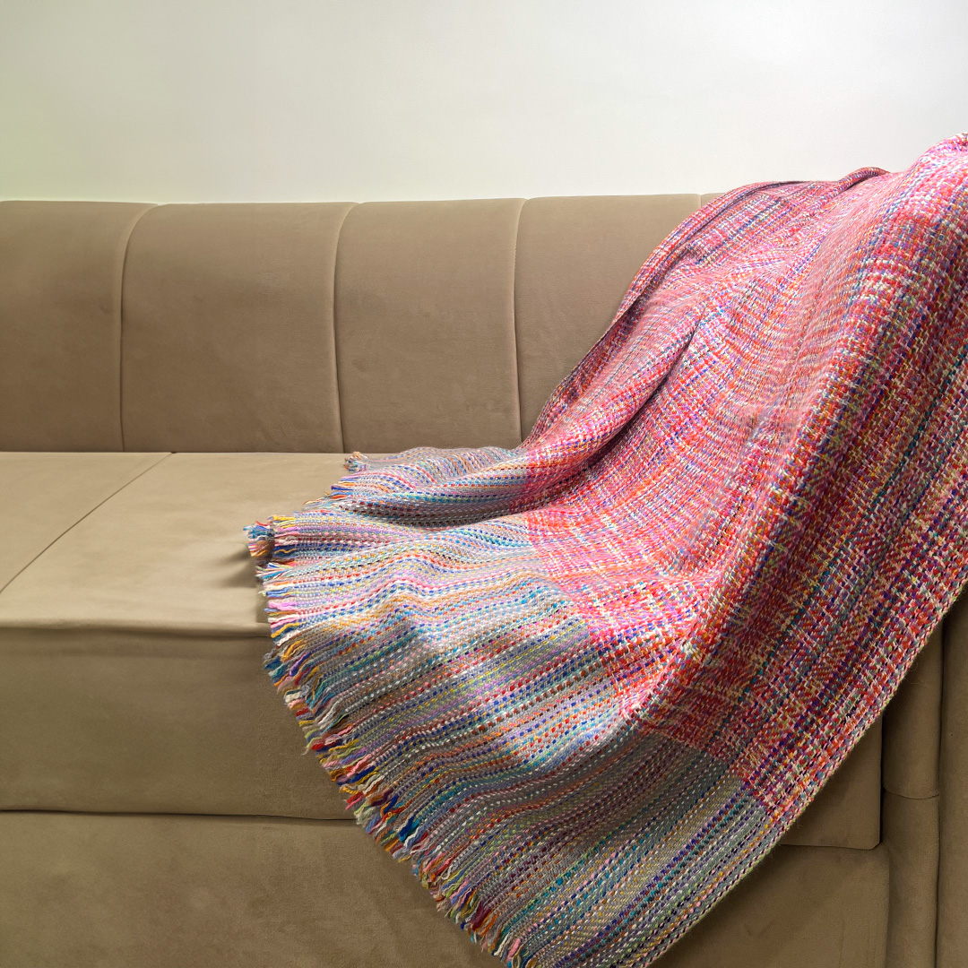 Rose Kaleidoscope Throw