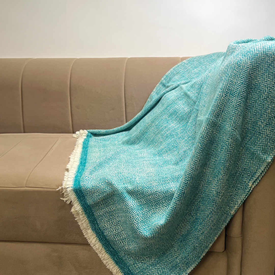 Seaglass Edge Throw